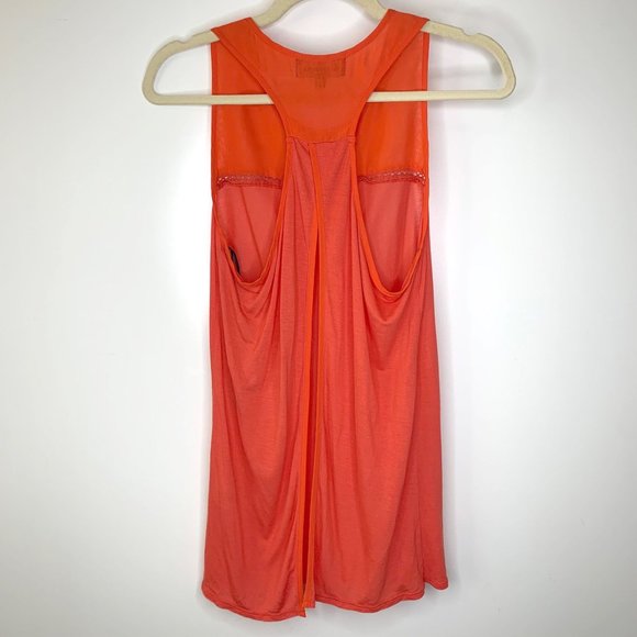 SAM EDELMAN Coral Open Racer‎ Back Tank Top Sz S - Picture 4 of 9
